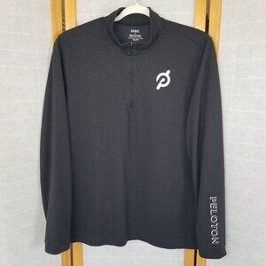 Rhone Men’s Commuter 1/4 Zip Insulating Mid-Layer Pullover Black Peloton XXL